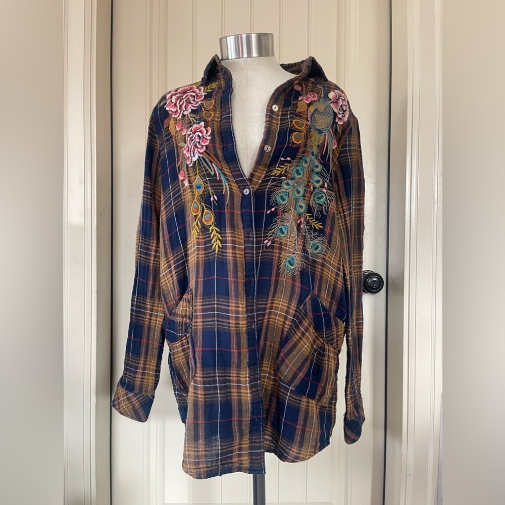 Johnny Was Quito‎ Painters Smock Tunic